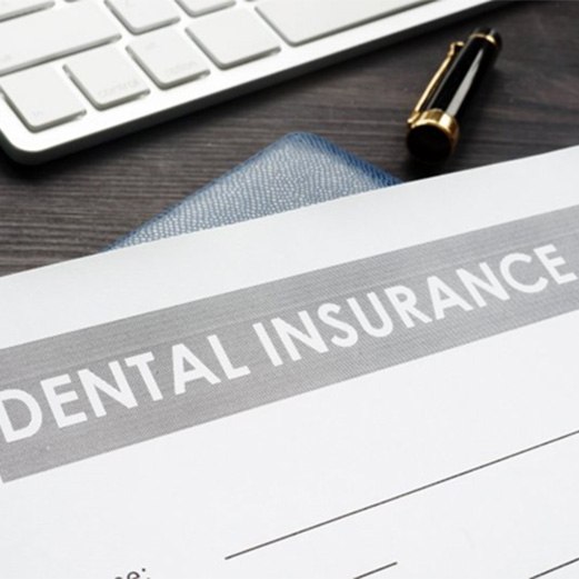 a dental insurance form for the cost of emergency dentistry